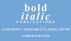 bold italic publications | content | design | flash | QTVR